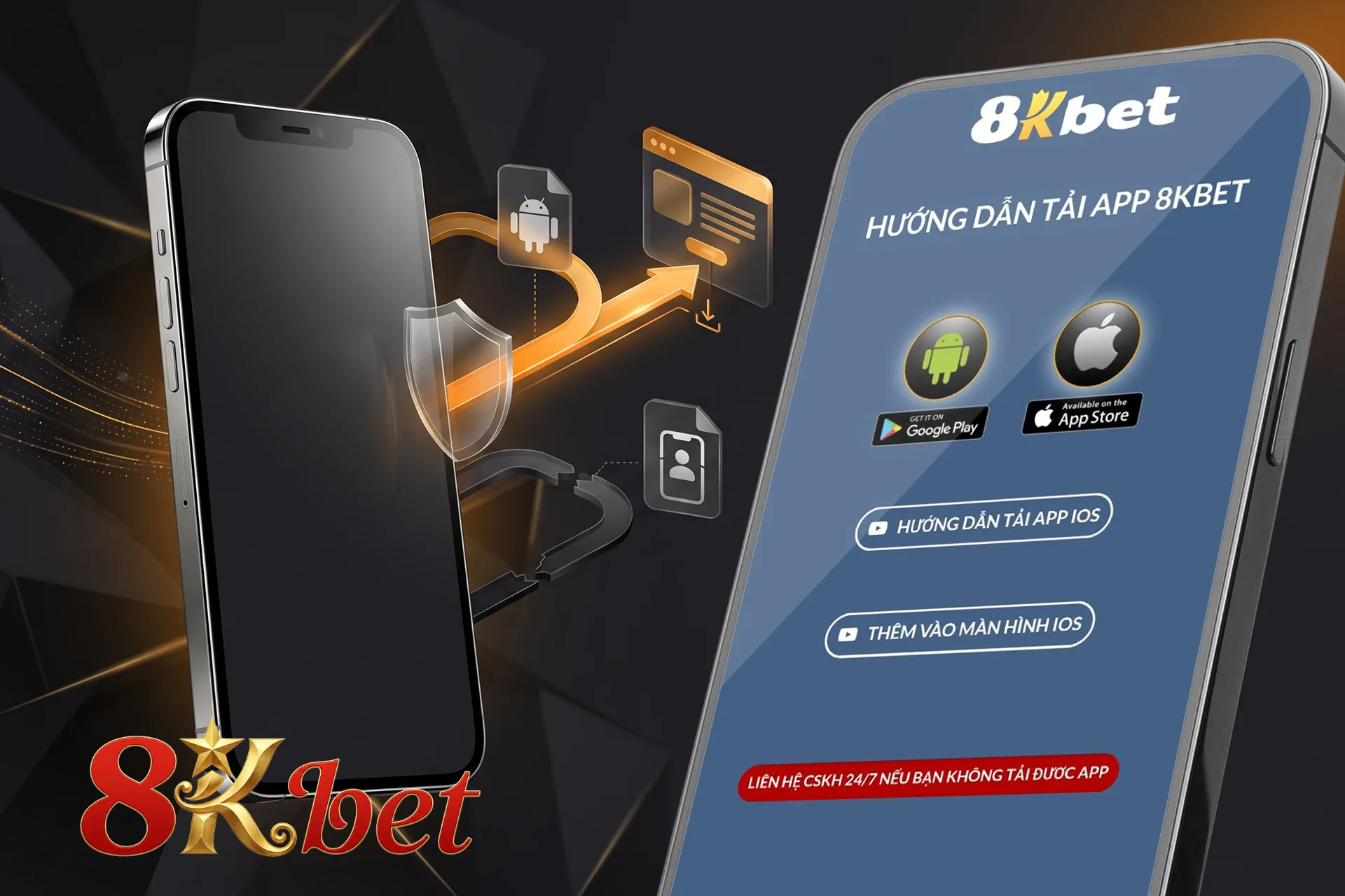 Hướng dẫn chi tiết cách tải ứng dụng cá cược về điện thoại cho cả hệ điều hành iOS và Android với độ bảo mật cao